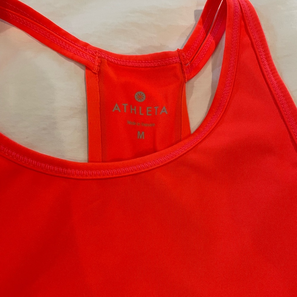 Athleta Red Tank Top